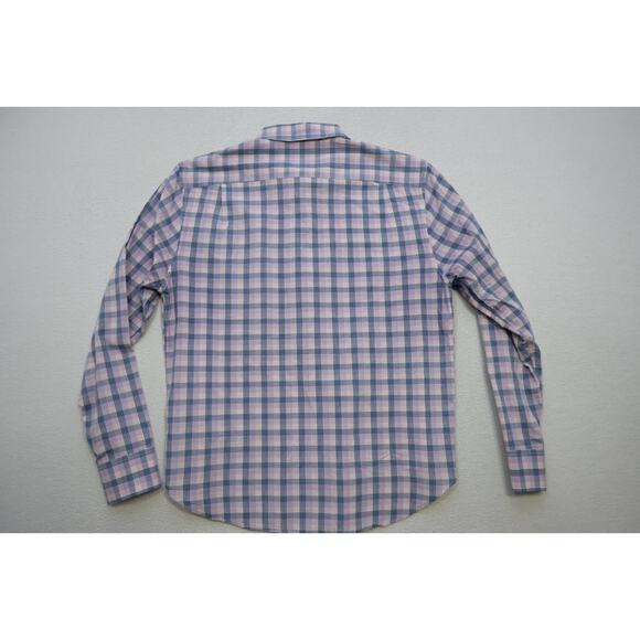 Bonobos Dress Shirt Standard Fit Plaid Casual Button Up Mens Sz Medium Short - Picture 7 of 7
